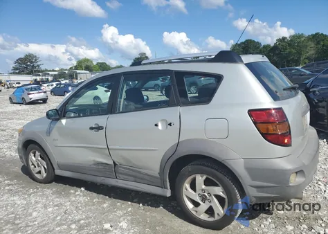 2004 Pontiac Vibe from USA, damaged, VIN 5Y2SL628X4Z426284